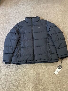 Calvin Klein Black Quilted Puffer Jacket